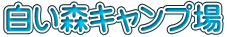 白い森キャンプ場
